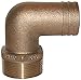 Groco BRONZE PIPE-TO-HOSE ADAPTERS - 90?