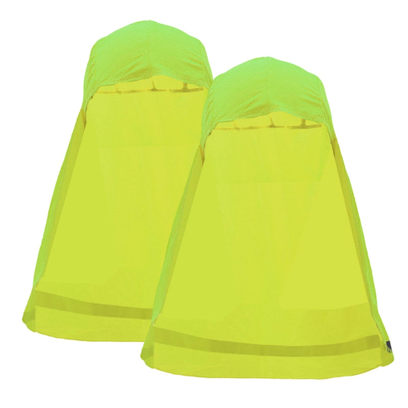Protector Solar para Casco,Protector para el Cuello para Casco | Protector Solar Reflectante para el Cuello,2 Protectores de Cuello de Secado rápido, Forro de Sombrero Duro Transpirable para Ciclismo