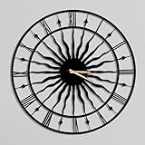 Belle décoration d'intérieur : Ajoutez une touche de beauté à votre décoration intérieure avec cette horloge murale décorative moderne et simple. Cette horloge est polyvalente et convient à divers espaces tels que la salle à manger, l'école, l'hôpital et le bureau. Elle peut également être utilisée comme cadeau pour une mère, une grand-mère, une petite amie ou comme cadeau de Thanksgiving ou de Noël.