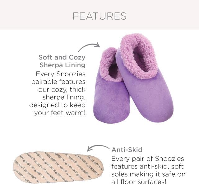 Snoozies Garden Flowers Skinnies pantuflas calcetín mujer antideslizantes miniatura 2