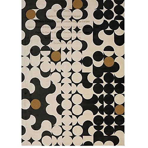 Image of Soft Woolen Modern Collection Tufted Carpet for Living Room Bedroom and Hall Size 9 x 12 Feet Color Multi-N