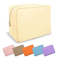 Vista 72 de Estuche pequeño para lápices y maquillaje para bolso, lindo estuche de lápices, bolsa de pinceles de maquillaje de nylon con cremallera, estuche