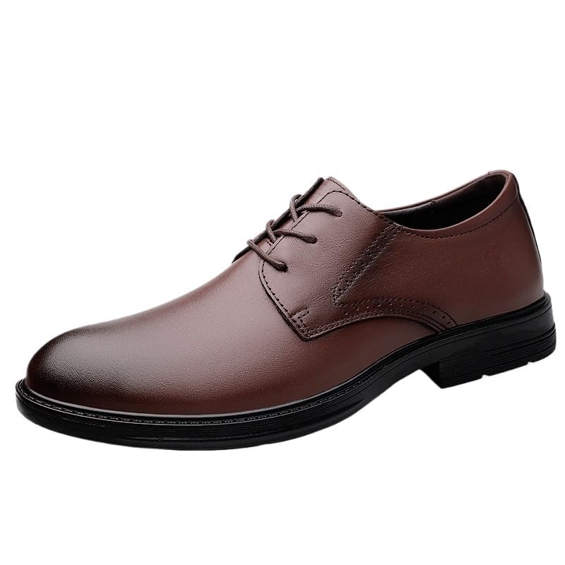 Classic Lace Up Formal Oxford Shoes for Men Italian Leather Breathable Business Non Slip Dress Shoes2