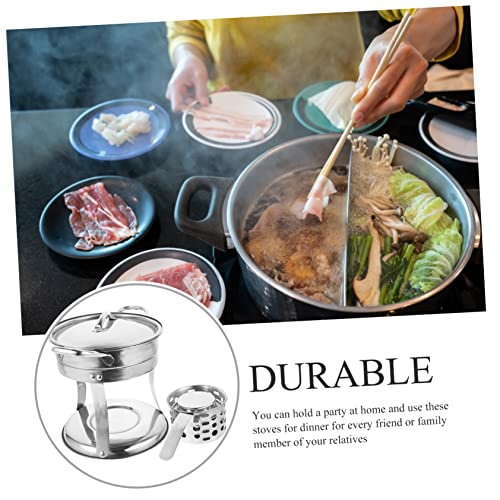 Olla para hot pot individual de acero inoxidable IMIKEYA miniatura 4