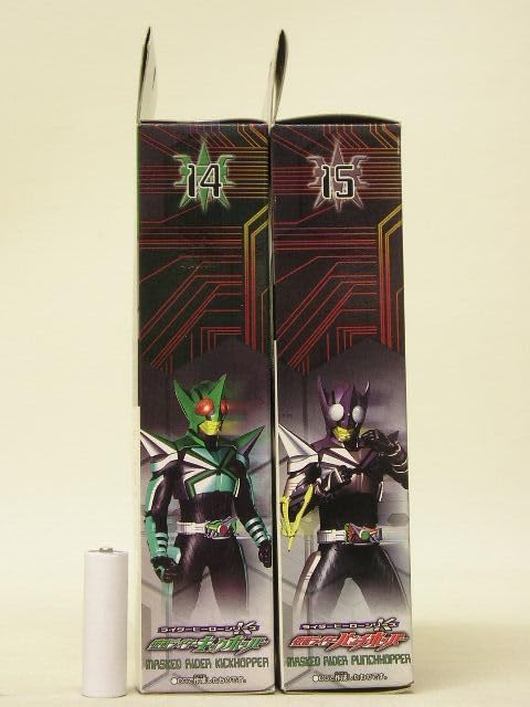 RHS 仮面ライダー555 キックホッパー　BANDAI カブト ライダーヒーローシリーズ 14 キックホッパー/15 パンチ