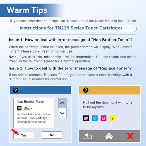 Image of MYTONER Compatible Toner Cartridge Replacement for Brother TN229XL Black TN229XLBK TN229BK Toner Cartridge High Yield for MFC-L3720CDW MFC-L3780CDW HL-L3280CDW HL-L3220CDW HL-L3300CDW Printer (2 Pack)