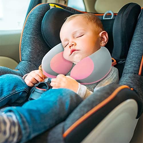 Oreiller Bébé En U - Soutien Tête Et Cou Pour Siège Auto, Poussette | Lavable, Doux Et Hypoallergénique