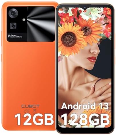 CUBOT Note 21 Teléfono Móvil Libres 6,56'' HD 90Hz Pantalla 12GB RAM ...