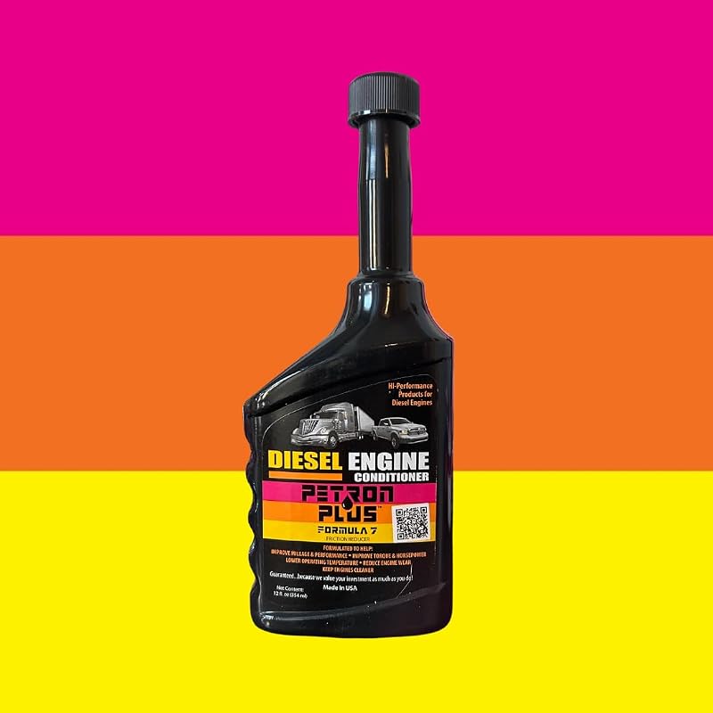 Condicionador de Motor Diesel Petron Plus Formula 7, Frasco de 1 L