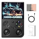 Support de stockage et de jeu: le joueur de jeu Portable offre des versions 64G 128G et 256G avec 5000+ 11000+ et 14000+ jeux respectivement il prend en charge différents formats de jeu et permet aux utilisateurs de télécharger ceux pertinents ses emplacements de carte double permettent l’extension de carte TF jusqu’à 512GB améliorant la flexibilité de stockage grâce à des options de capacité étendues