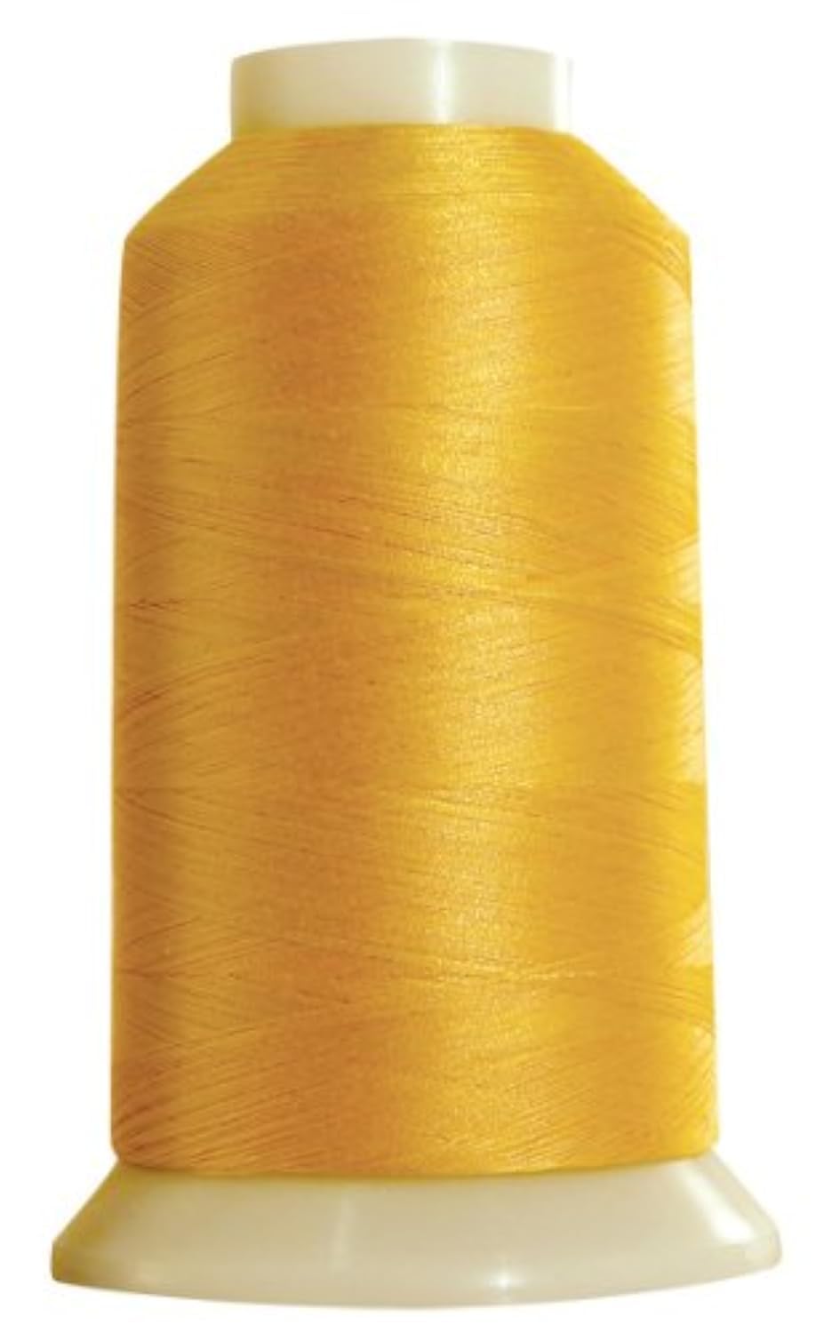 Superior Threads Masterpiece 3-Ply 50 Weight Egyptian Cotton Sewing Thread Cone - 2,500 Yards (#124 Yellow Rose)