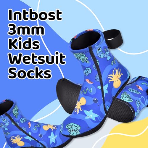 Wetsuit Booties for Kids Keep Warm in Cold Water2