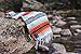 EDUPET Coal Creek Supply Classic Mexican Blanket, Authentic Thick Falsa Soft Woven Travel Adventure Yoga Throw Blanket (Orange and Mint)