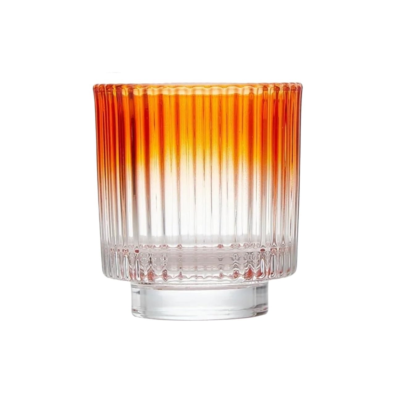 2PCS Glass Tealight Votive Candle Holders Living Room Simplicity Desktop Dinner Candlestick For Party Home Wedding Decorations(Color4)