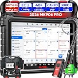 Autel MaxiCOM MK906 Pro OBD2 Auto Diagnostica con MV108S, 2026 Nuovo Modello MS906 Pro MS906BT MP900BT, Codifica ECU come Elite II MK908P, Scanner Bidirezionale, 36+ Servizi, Sis Completo, ScanAuto2.0