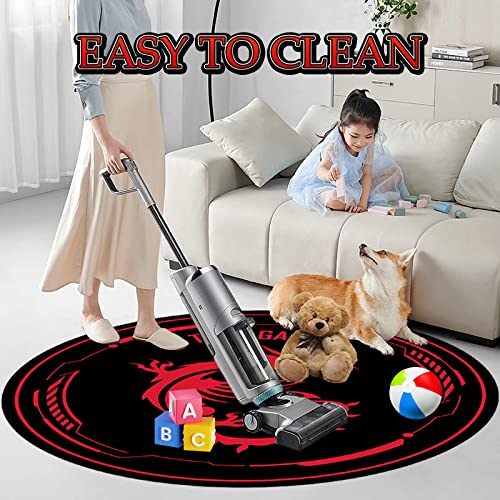 Office Chair Mat For Hardwood Floor Gaming Chair Mat,Computer Chair Mat, Desk Chair Mat,47.2 Inch Round Floor Mats For Office Chair Desk Chair Anti Slip Floor Protector For Rolling Chair #TOP3