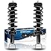 Front - Both (2) New Front Driver and Passenger Side Complete Strut & Spring Assembly - 4x4 Only 2009 2010 2011 2012 2013 2014 2015 2016 Dodge Ram 1500 4x4
