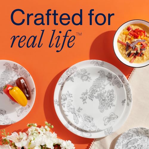 Image of Corelle Francheska 18-Piece Round Dinnerware Set, Service for 6