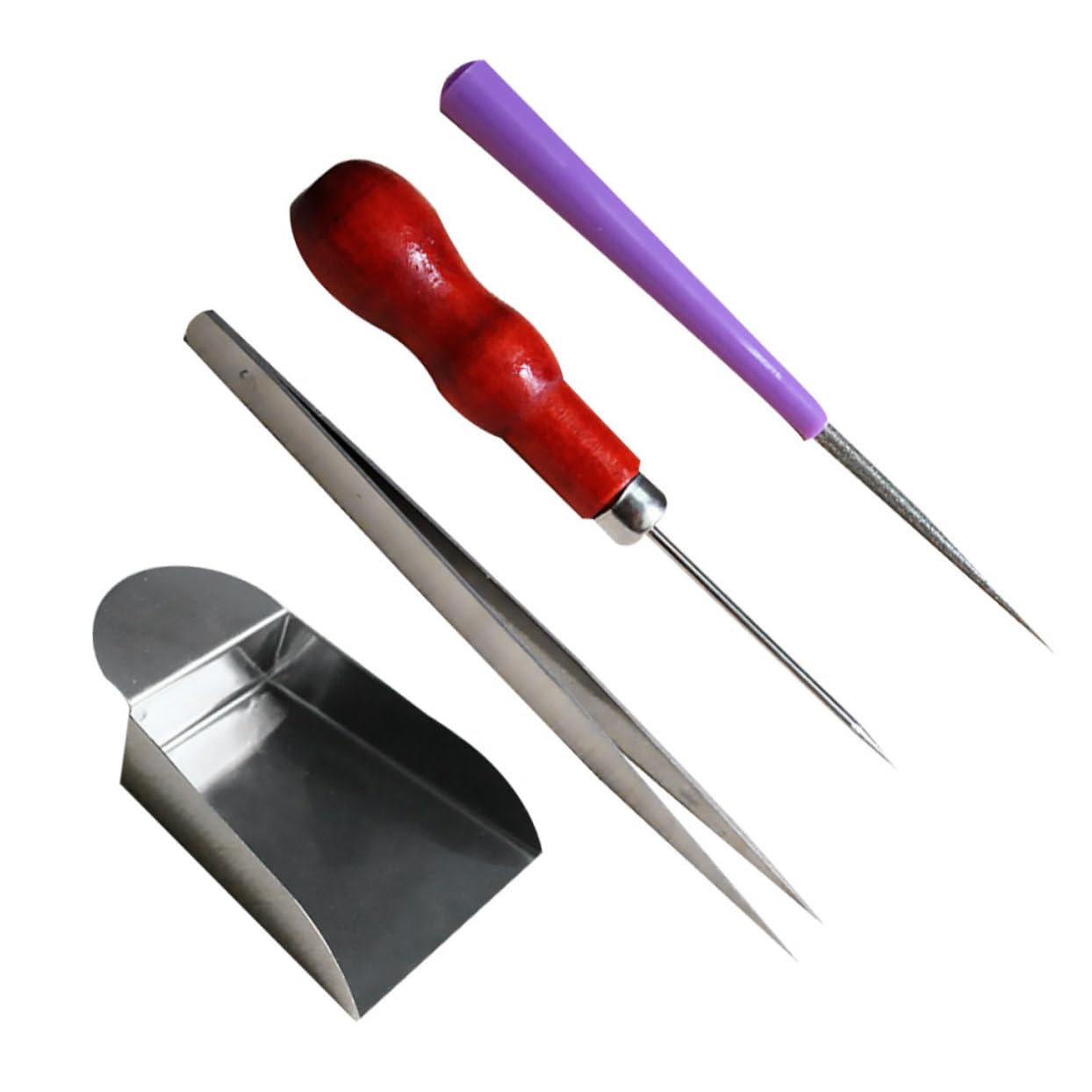 SHINEOFI 2juegos Herramientas Para Fabricación De Joyería Kit De Accesorios Para Aguja De Ampliación y Espátula Suministros Para Hacer Joyas y Pulido