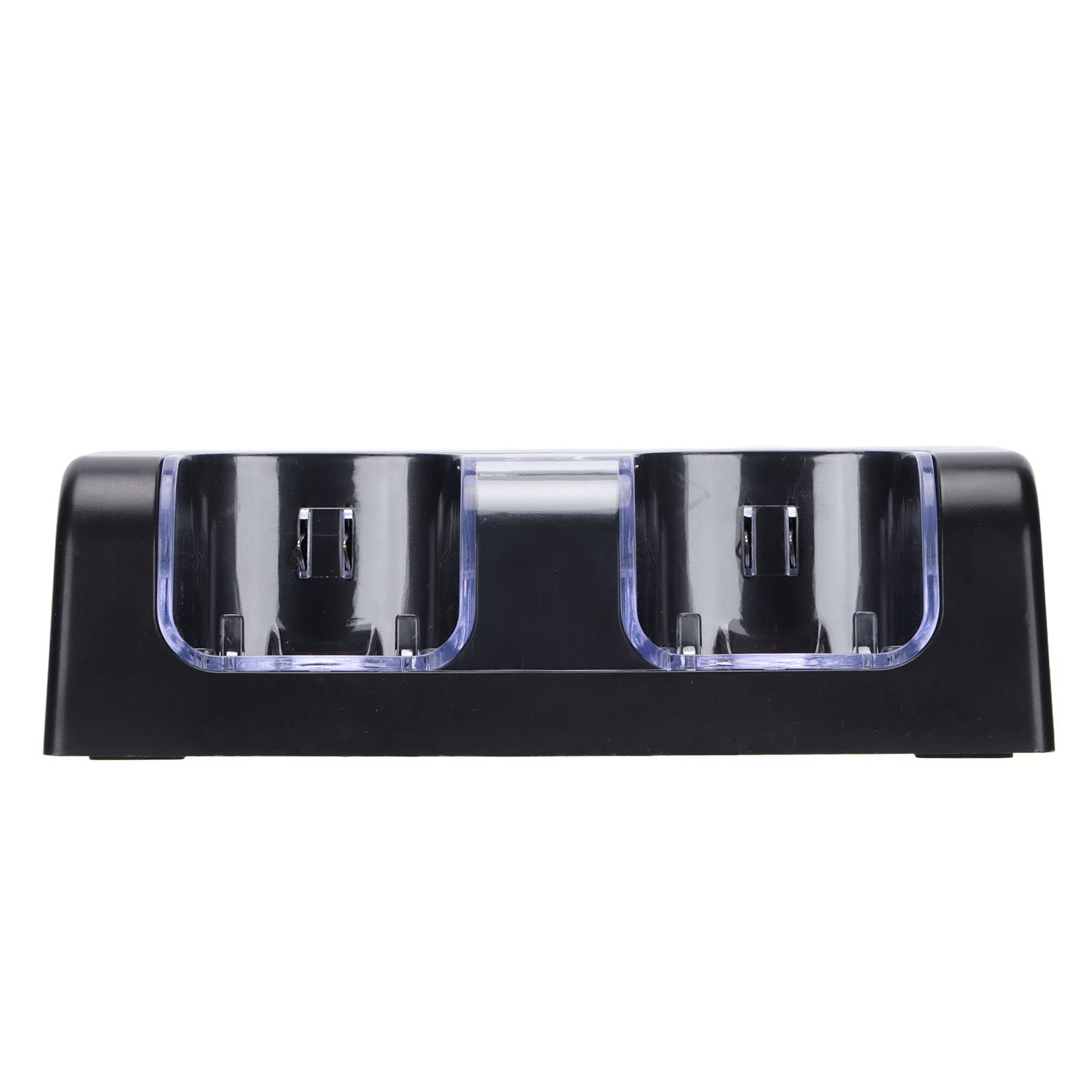 Chrees Dock di Ricarica per Batteria del Controller per Telecomando, con Cavo di Alimentazione e Adattatore CA, Doppia Stazione di Ricarica Portatile (Nera)