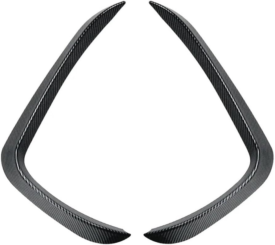 Compatible for BMW X5 F15 M Sport 2014-2018 Air Vent Wind Knife, ABS Carbon Fiber Look (Gloss Black)