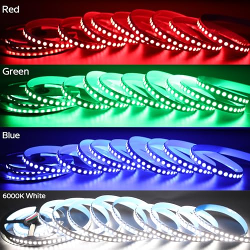 Tira LED RGBW 24V 5m 120 LEDs/m Blanco 6000K miniatura 5