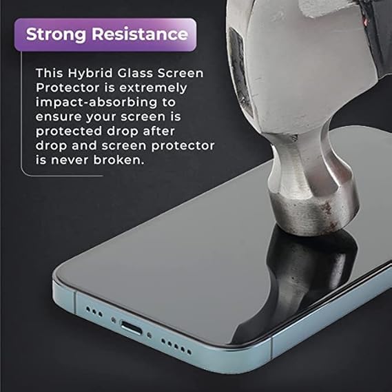 Image of 9H Clear Flexible Screen Guard compatible with Samsung Galaxy S21 FE 5G | Flexible | 9H Hardness | Anti Shatter | With Easy Installation kit - PACK OF 1