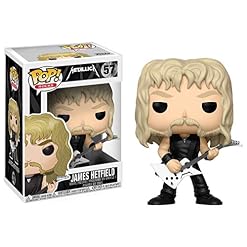 Funko 13806 Figurine POP! Vinyl Rocks Metallica James Hetfield - Les Beatles, Paul McCartney, John Lennon, RIngo Starr, George Harrison