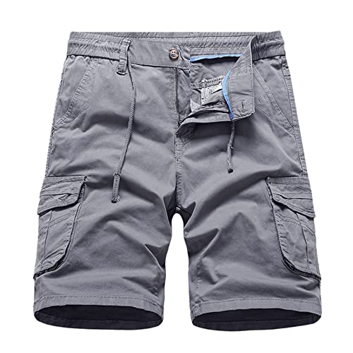 Short cargo homme jogging sport respirant et pantalon court de sport en été
