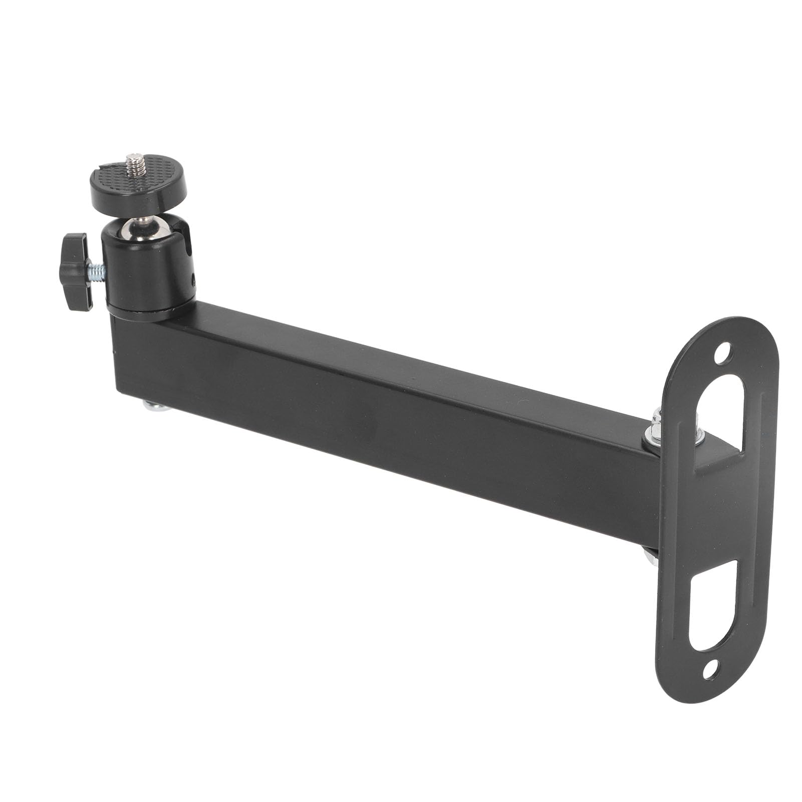 Uchwyt ścienny do Projektora, Regulowany Kąt, Duża nośność, Uchwyt ścienny 20 Cm, Obrót o 360°, do Projektorów i Kamer, z Uniwersalnym Interfejsem 1/4