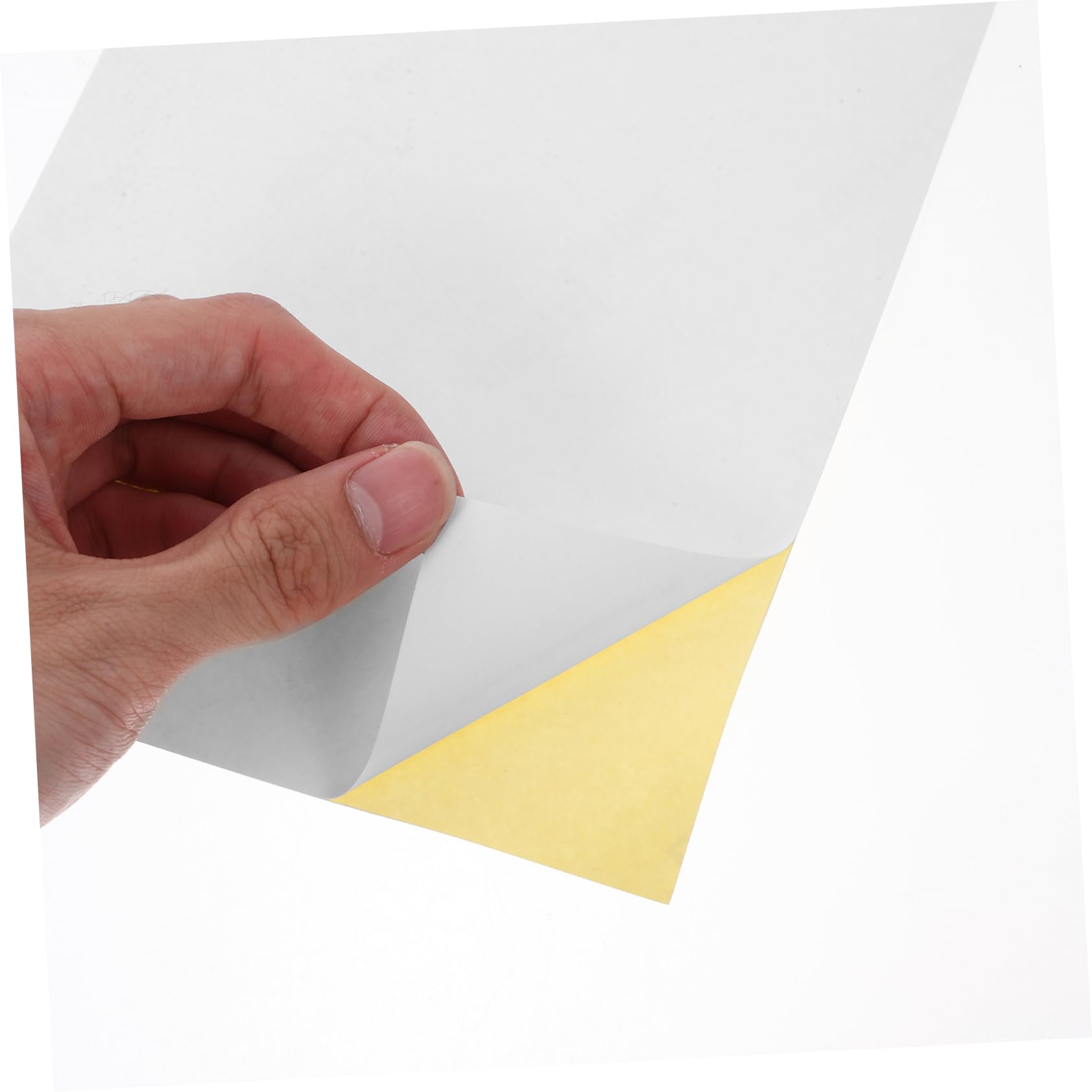 Etichette Adesive Bianche A5 150 Pezzi in Carta per Stampa | Scrittura Liscia, Spessore Maggiorato e Testo Chiaro, Ufficio e Archiviazione