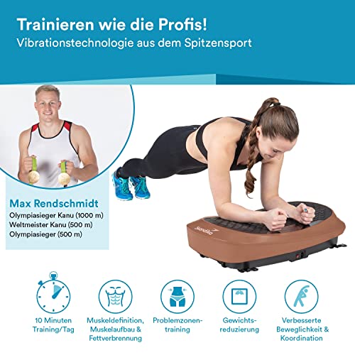 Skandika 4D pedana vibrante V2500 | design curvo