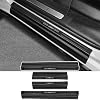 4PCS Door Sill Protector for 2019-2026 Dodge RAM 1500 Door Sill Guard Replace 2025 RAM 1500 Accessories ABS Material