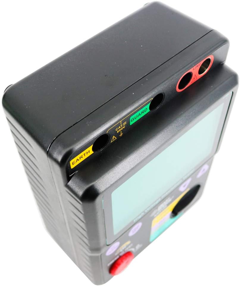 AR3126 High Voltage Insulation Resistance Tester Meter 500V/1000V/2500V/5000V High Voltage Digital Mega Ohmmeter