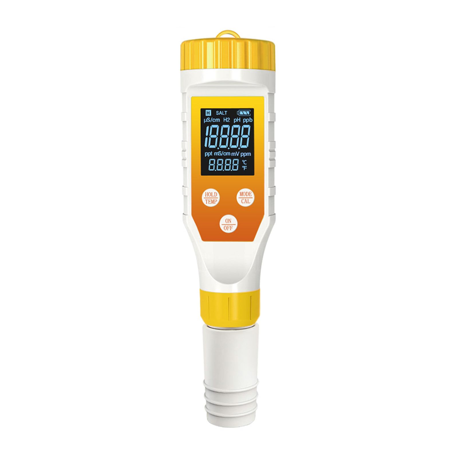 Tester ' acqua multifunzione con sensori precisione Misurazione in reale per l ' analisi della piscina ' acquario ' acqua potabile Misuratore digitale acidità