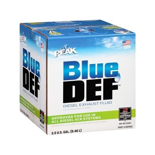 BlueDEF DEF002 Diesel Exhaust Fluid - 2.5 Gallon Jug (6-Pack)