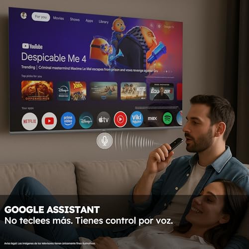 Variante de Haier H55S80FUX QLED 55 pulgadas 4K Google TV