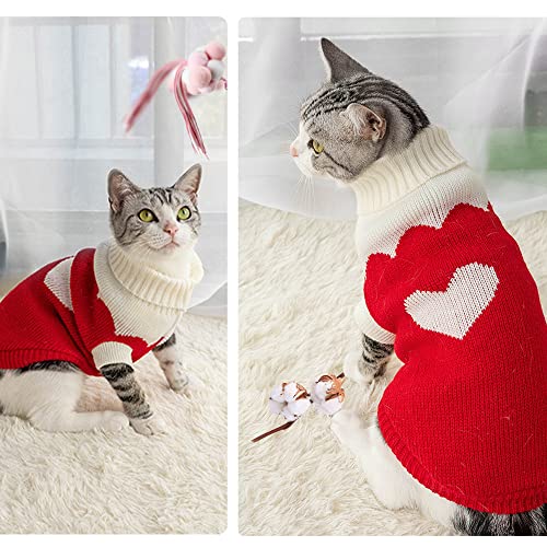 Maglione in Maglia per Gatti, XiXiRan Vestiti per