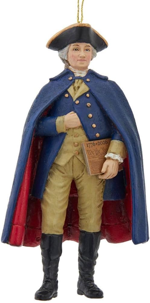 Kurt Adler America 250th George Washington Ornament