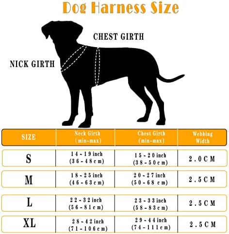 No Pull Dog Harness with Rose Gold Metal BuckleAdjustable Neck and Chest and Easy to Cleanfor Small Medium Large Dog and Outdoor Walking Training (BeigeS(chest15"-20"))