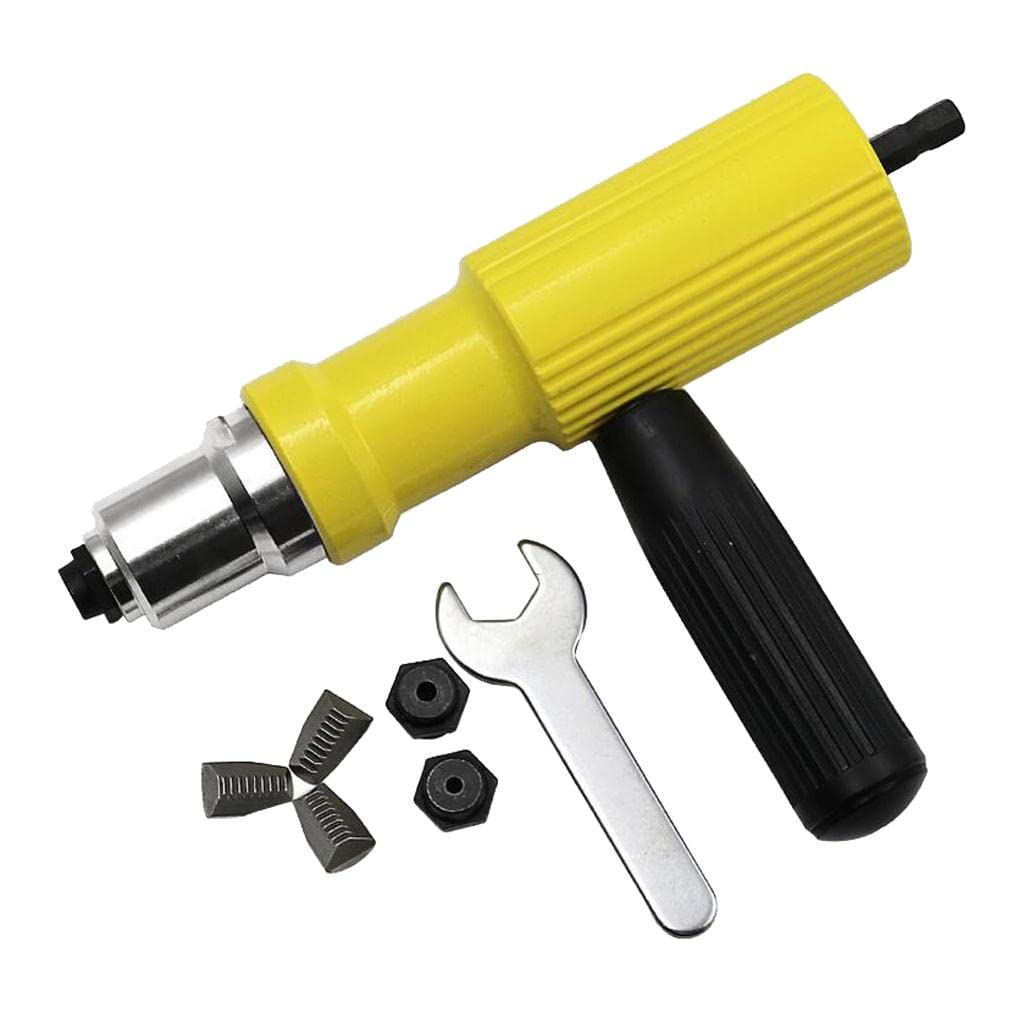 THE STYLE SUTRA Electric Blind Rivet Nut Gun Cordless Riveting Drill Adaptor Riveting #3 (B0D8T979DW) Amazon Price History, Amazon Price Tracker