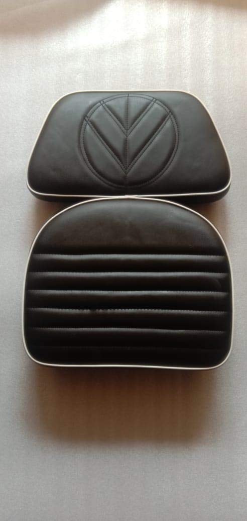 Nayyar Seats Tractor Designer Seat Cover Pair, Perfect Size for Mahindra 265, 275.. John Deere, Sonalika, Eicher 380, 241, 485, 248, 551, 557, 480, 884, 548, 776, 650, Powertrac, Massey, HMT