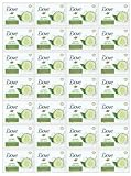 12-Pack of Dove Mini Cool Cucumber Beauty Travel Size Bars. Travel, hotels, or hospitality use, these small 25g/.88oz bars are packed with creamy moisture and a crisp cucumber scent.