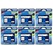 Brother Genuine P-Touch, TZe-231 6 Pack Tape ½" (0.47") x 26.2 ft. (8m) 6-Pack Laminated P-Touch Tape, Black on White, Perfect for Indoor or Outdoor Use, Water Resistant, TZE2316PKB (tze231)