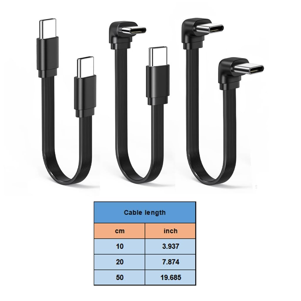 Kabel USB C na USB C 66 W z kablem do szybkiego ładowania danych 480 Mb/s
