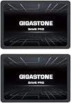 【NAS Certified】 GIGASTONE High Endurance SSD 1TB (2-Pack) Up to 550MB/s TLC Flash with SLC Caching 24/7 Reliable for Gaming/PC/NAS SSD 5-Year Warranty 2.5" SATA Internal Solid State Drives RAID Disk