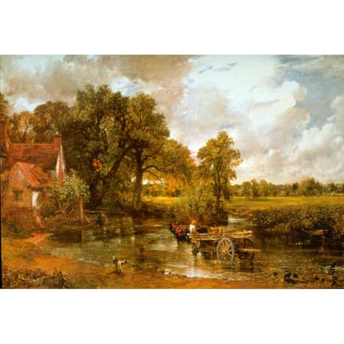 Hay Wain Constable poster roulé pour décoration murale chic