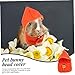 BESPORTBLE Pet Bunny Hat for Photography Cute Headwear for Christmas Halloween Costume Easy to Wear Fuzzy Accessory for Pets for Themed Parties and Events