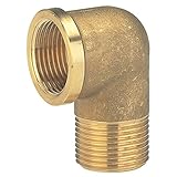 Einfache Richtungsänderung: Mit dem Winkel wird das Rohr oder der Schlauch im 90-Grad-Winkel weitergeführt