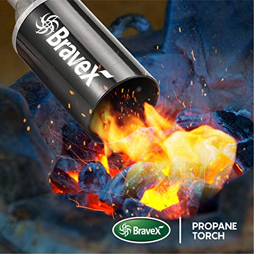 Propane Torch Weed Burner, Ccsaus Certified Weed Torch With 10Ft Hose And Turbo Trigger Push Button Igniter, High Output 700,000Btu, Melt Ice Snow, Good Tool For Lawn & Garden #TOP2